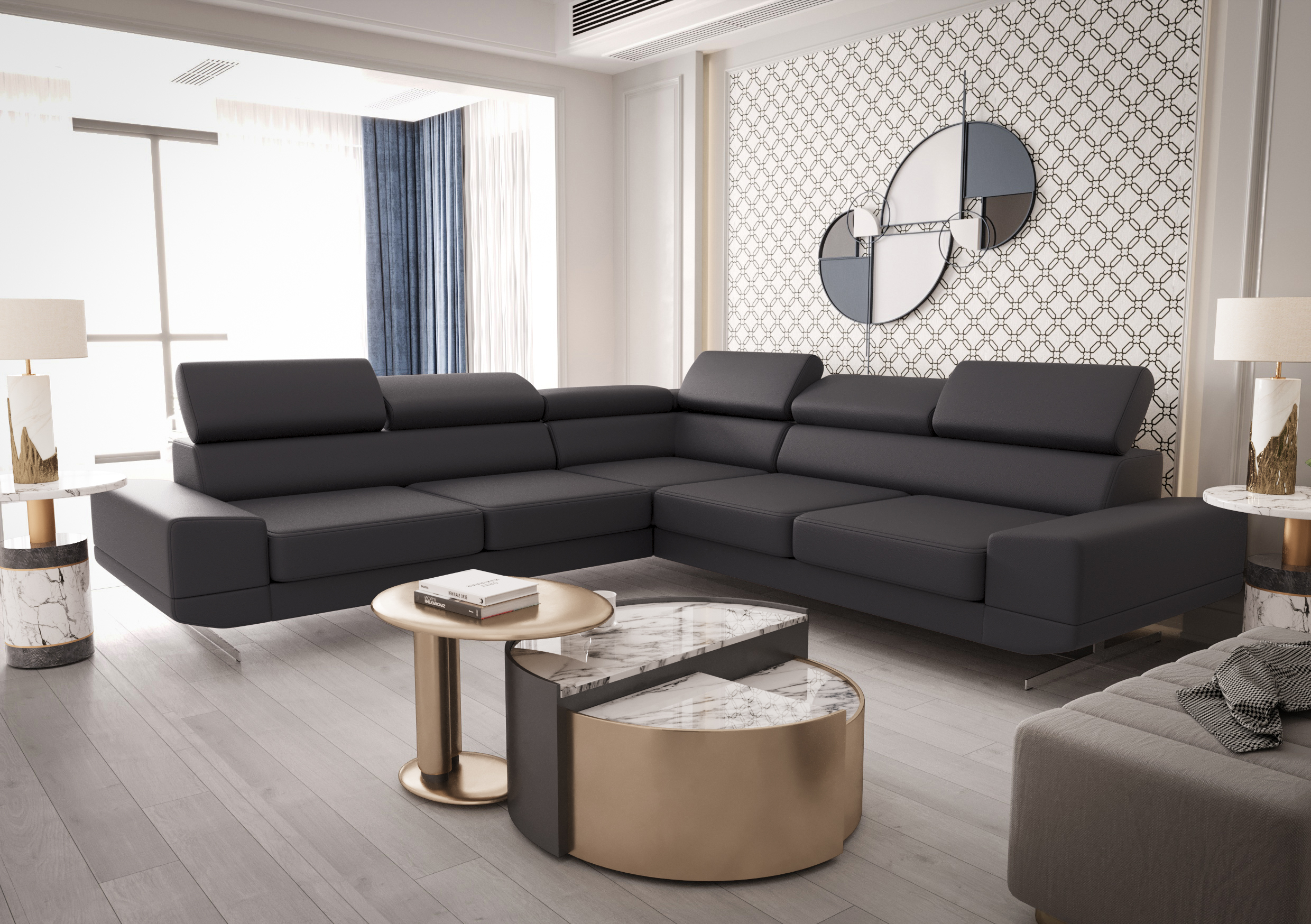 Milano Max Ecksofa K23